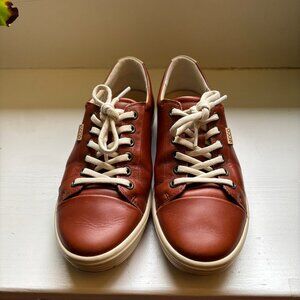 Ecco Soft 7 Low Cognac Leather, Size 7/EU 38